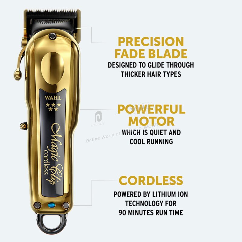 Wahl Magic Clipper Gold Cordless