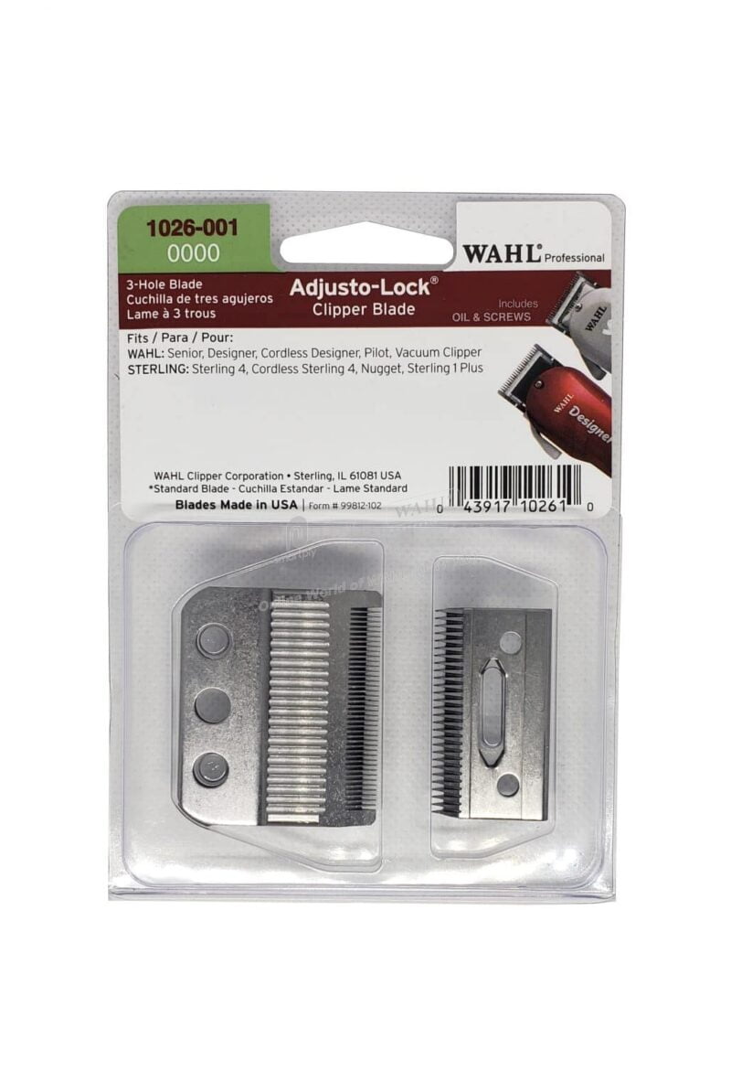 Wahl Set Adjusto Lock Blades - Image 2
